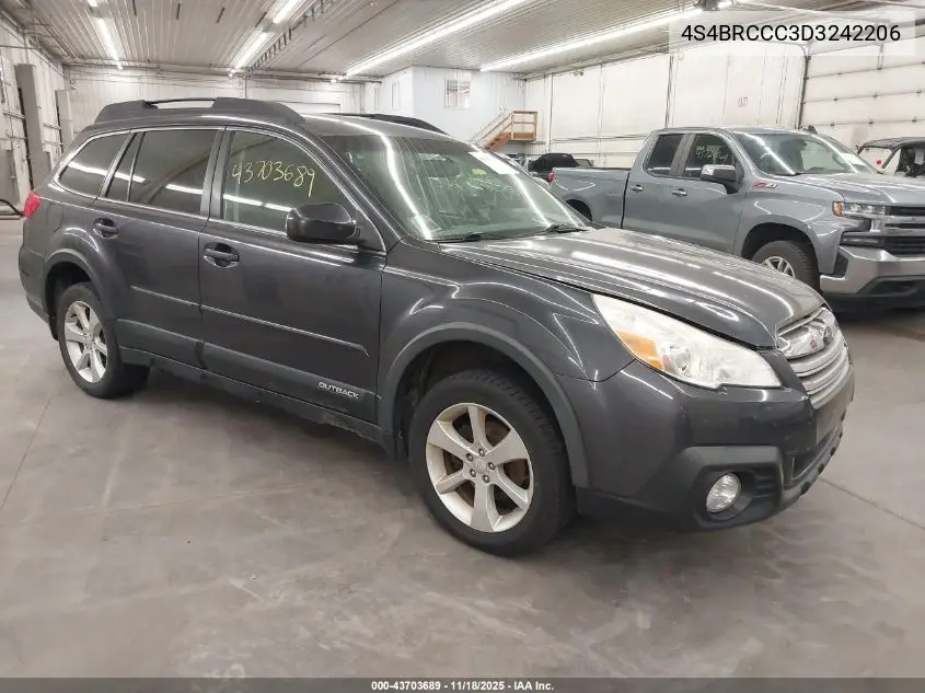 4S4BRCCC3D3242206 2013 Subaru Outback 2.5I Premium