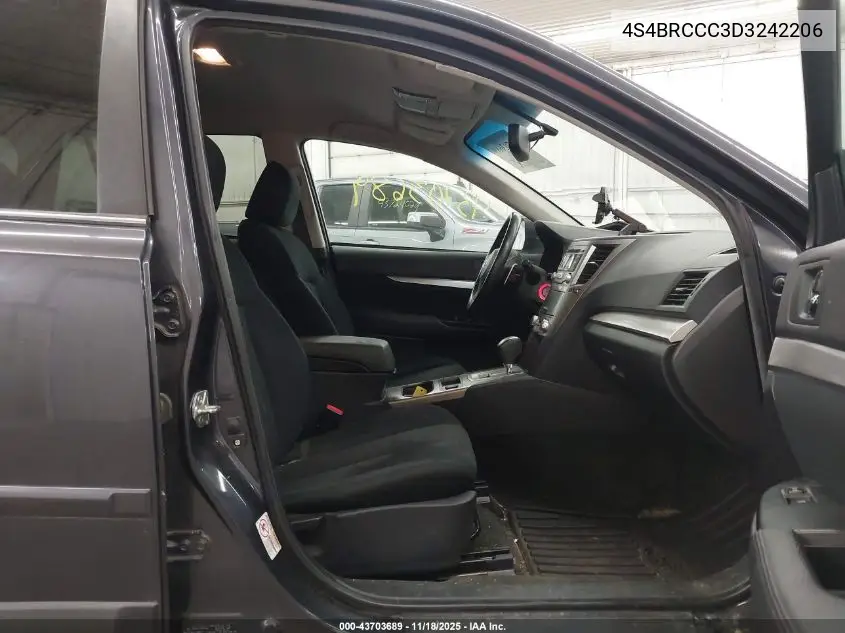 4S4BRCCC3D3242206 2013 Subaru Outback 2.5I Premium