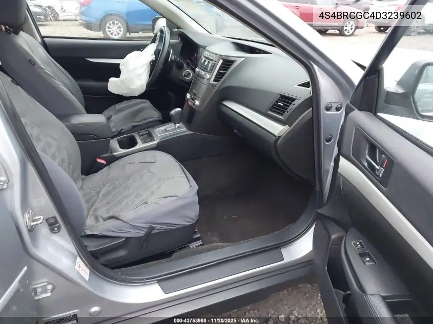 4S4BRCGC4D3239602 2013 Subaru Outback 2.5I Premium