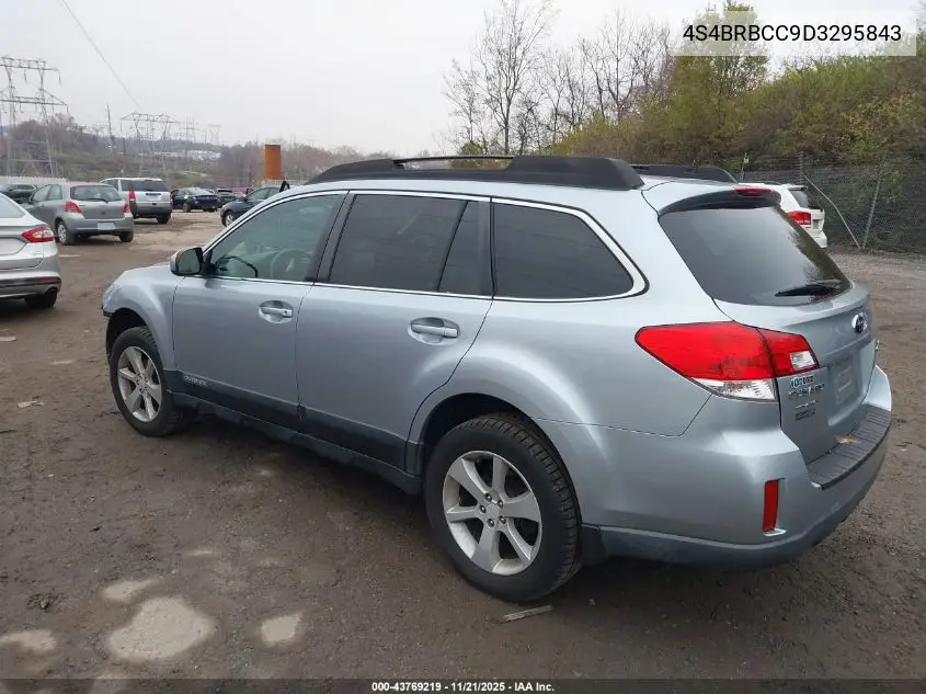 4S4BRBCC9D3295843 2013 Subaru Outback 2.5I Premium