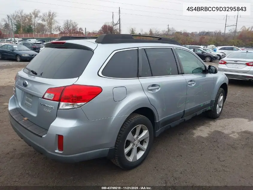 4S4BRBCC9D3295843 2013 Subaru Outback 2.5I Premium