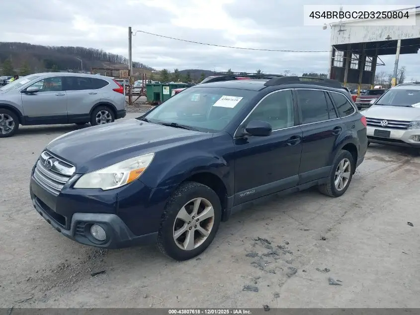 4S4BRBGC2D3250804 2013 Subaru Outback 2.5I Premium