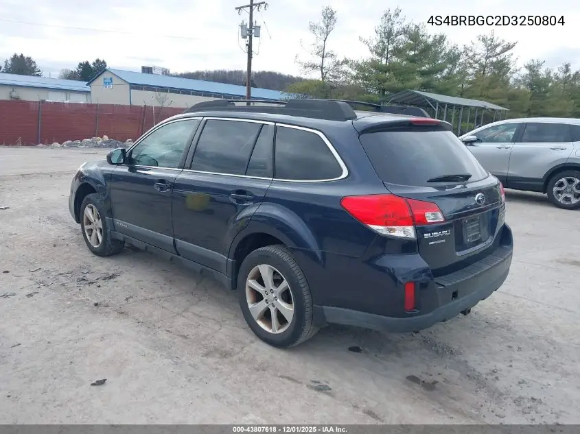 4S4BRBGC2D3250804 2013 Subaru Outback 2.5I Premium