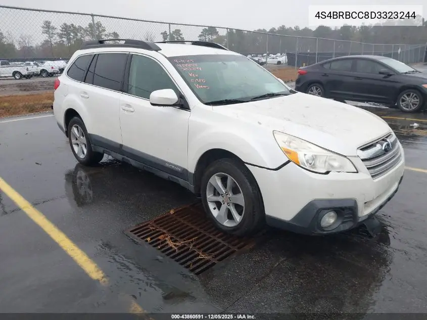 4S4BRBCC8D3323244 2013 Subaru Outback 2.5I Premium