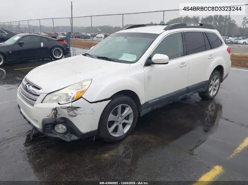 4S4BRBCC8D3323244 2013 Subaru Outback 2.5I Premium