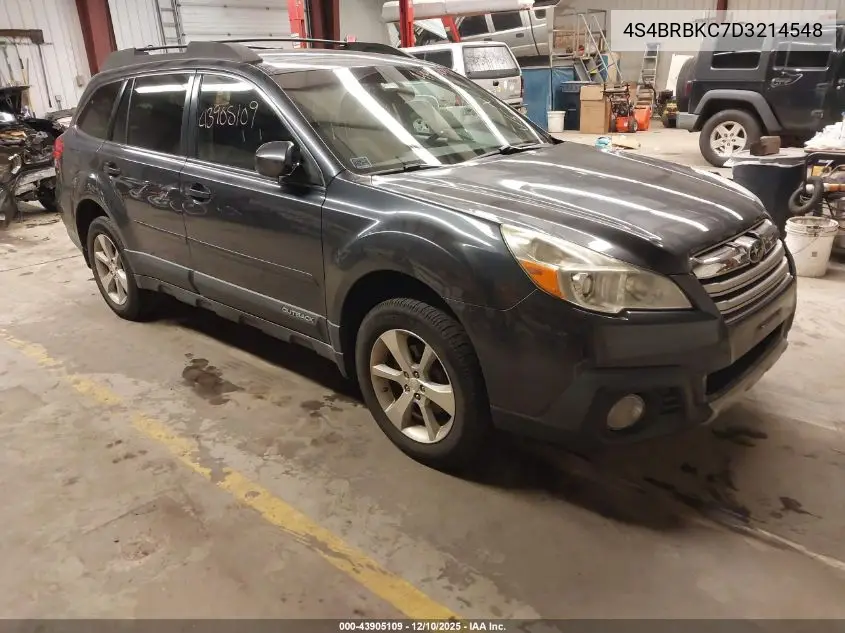 4S4BRBKC7D3214548 2013 Subaru Outback 2.5I Limited