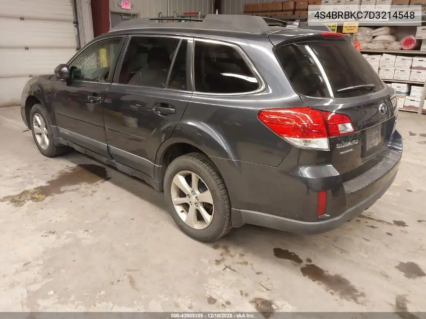4S4BRBKC7D3214548 2013 Subaru Outback 2.5I Limited
