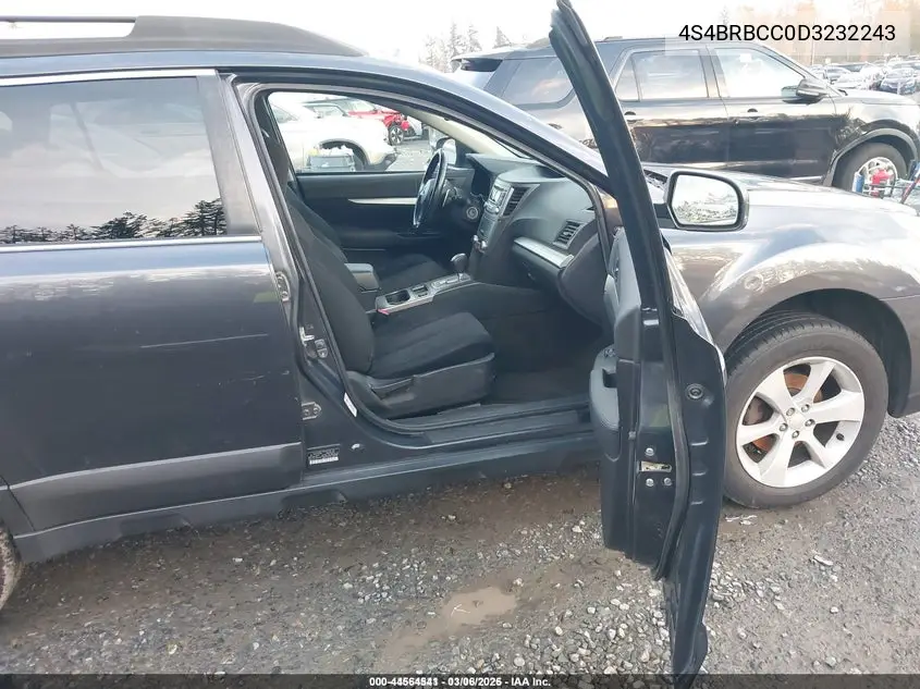 4S4BRBCC0D3232243 2013 Subaru Outback 2.5I Premium