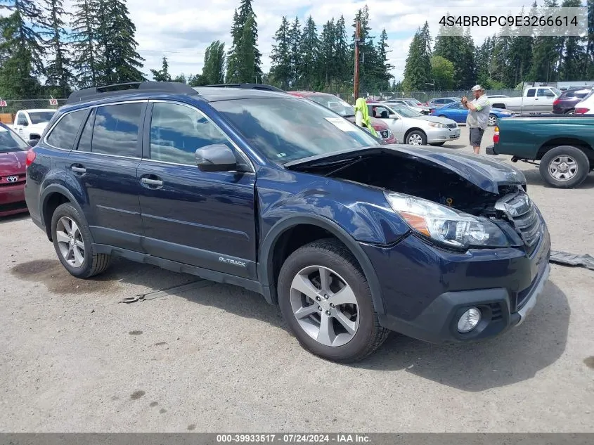 4S4BRBPC9E3266614 2014 Subaru Outback 2.5I Limited