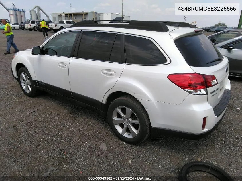 4S4BRCMC5E3226556 2014 Subaru Outback 2.5I Limited