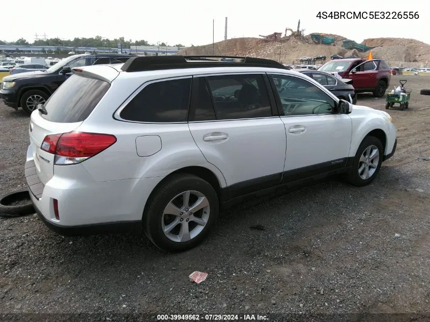 4S4BRCMC5E3226556 2014 Subaru Outback 2.5I Limited