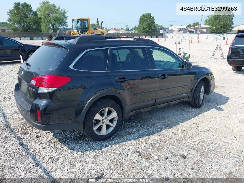 4S4BRCLC1E3299263 2014 Subaru Outback 2.5I Limited