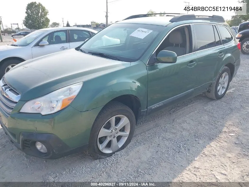 2014 Subaru Outback 2.5I Premium VIN: 4S4BRBCC5E1219484 Lot: 40296927