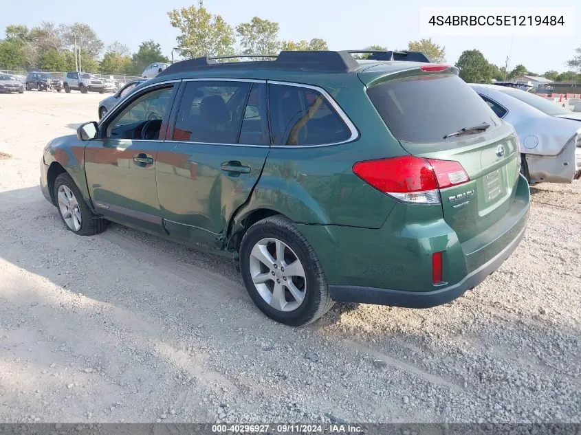 2014 Subaru Outback 2.5I Premium VIN: 4S4BRBCC5E1219484 Lot: 40296927