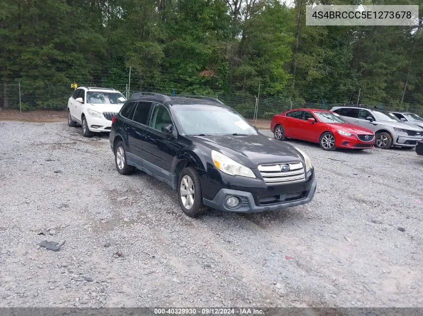 2014 Subaru Outback 2.5I Premium VIN: 4S4BRCCC5E1273678 Lot: 40329930