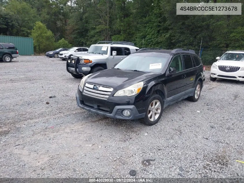 2014 Subaru Outback 2.5I Premium VIN: 4S4BRCCC5E1273678 Lot: 40329930