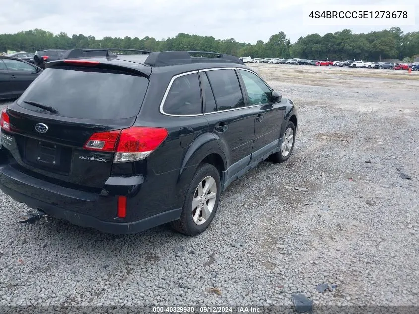 2014 Subaru Outback 2.5I Premium VIN: 4S4BRCCC5E1273678 Lot: 40329930