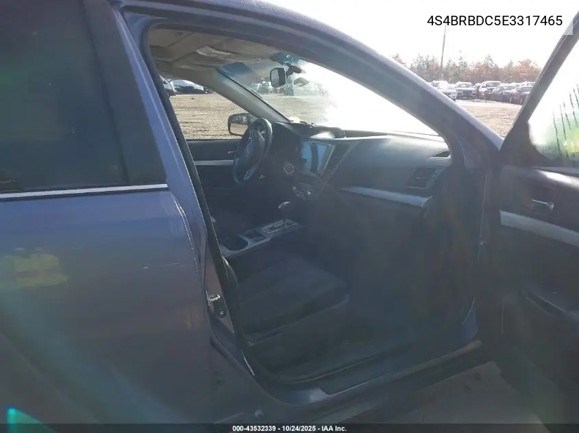 4S4BRBDC5E3317465 2014 Subaru Outback 2.5I Premium