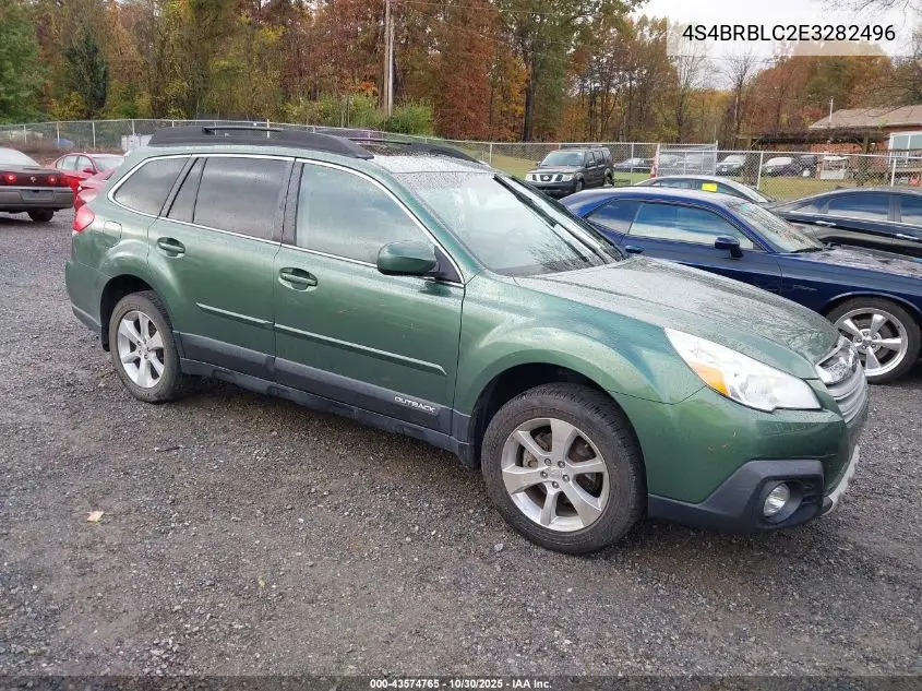 4S4BRBLC2E3282496 2014 Subaru Outback 2.5I Limited