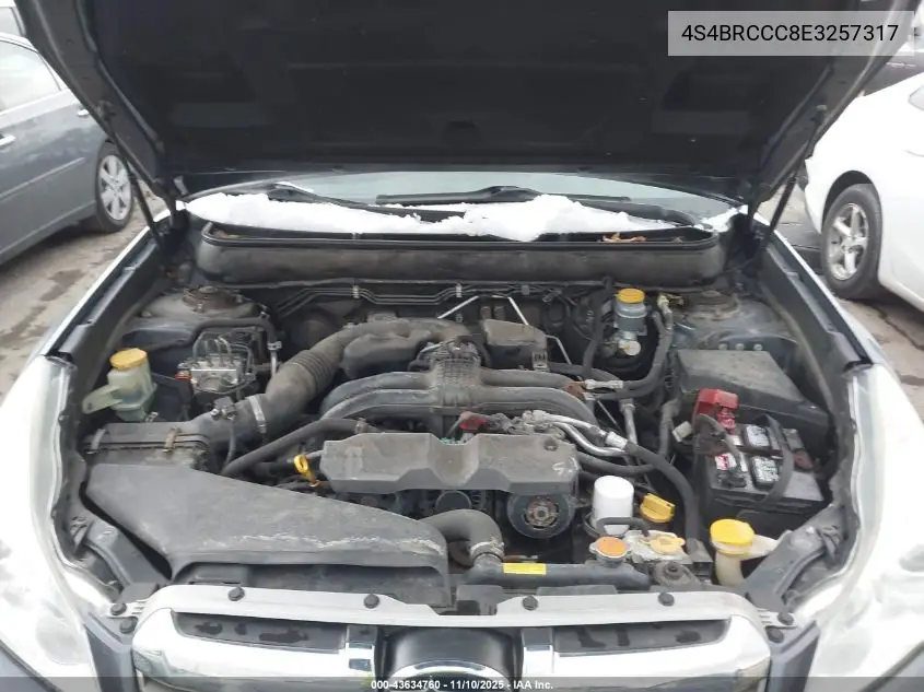 4S4BRCCC8E3257317 2014 Subaru Outback 2.5I Premium