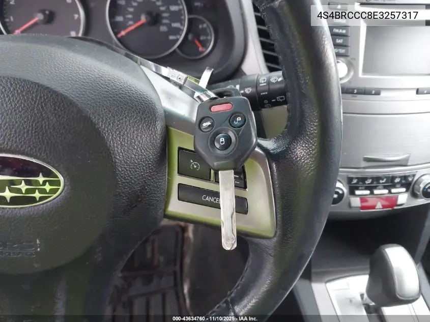 4S4BRCCC8E3257317 2014 Subaru Outback 2.5I Premium
