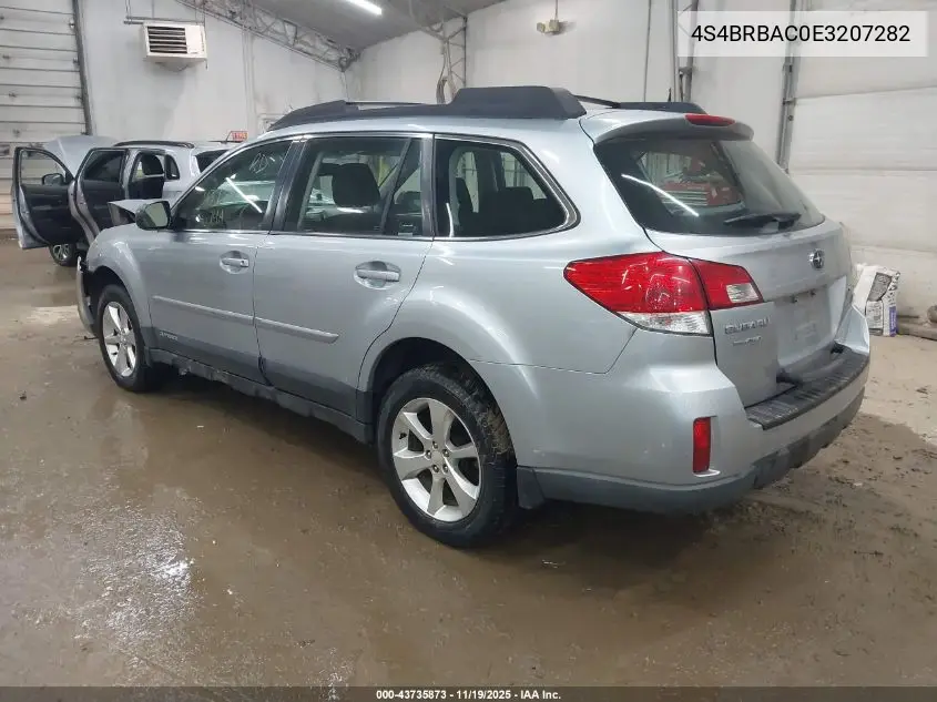 4S4BRBAC0E3207282 2014 Subaru Outback 2.5I