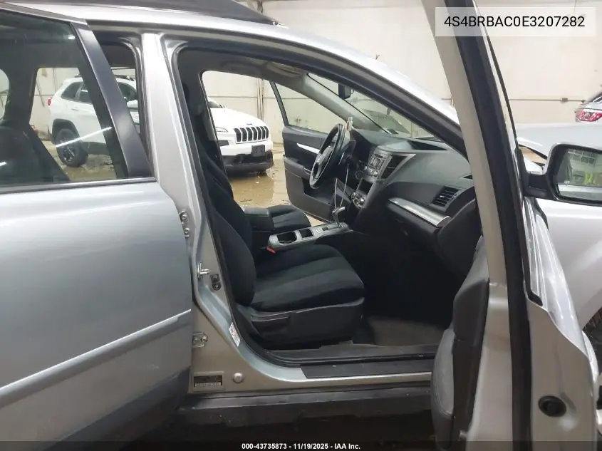4S4BRBAC0E3207282 2014 Subaru Outback 2.5I
