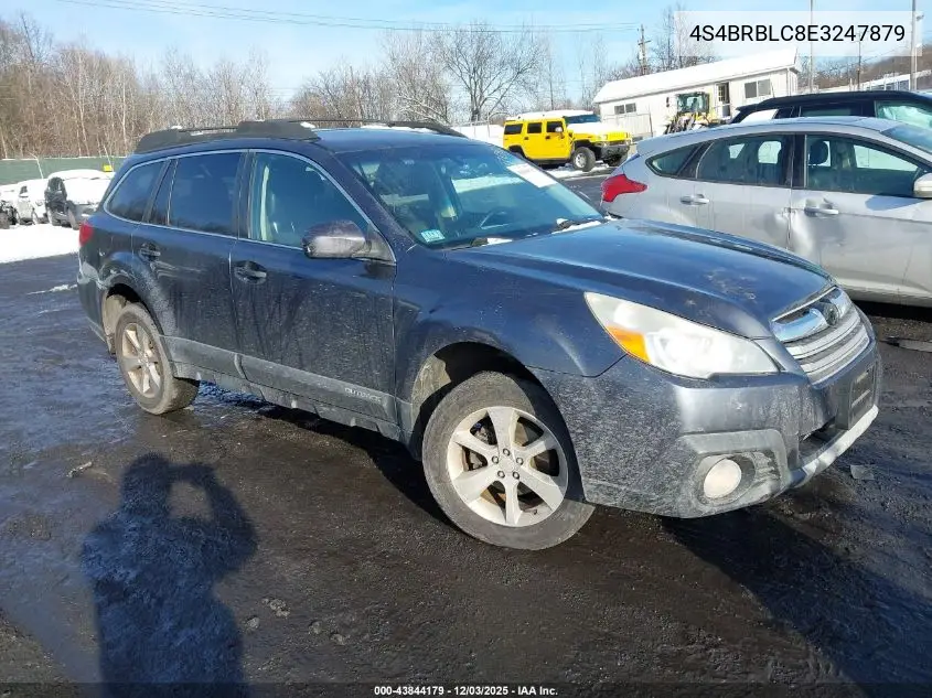 4S4BRBLC8E3247879 2014 Subaru Outback 2.5I Limited