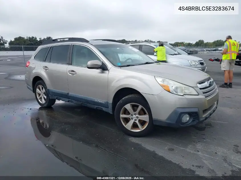 4S4BRBLC5E3283674 2014 Subaru Outback 2.5I Limited