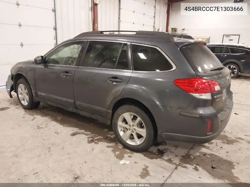 4S4BRCCC7E1303666 2014 Subaru Outback 2.5I Premium