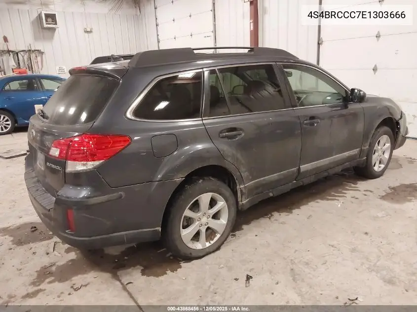 4S4BRCCC7E1303666 2014 Subaru Outback 2.5I Premium