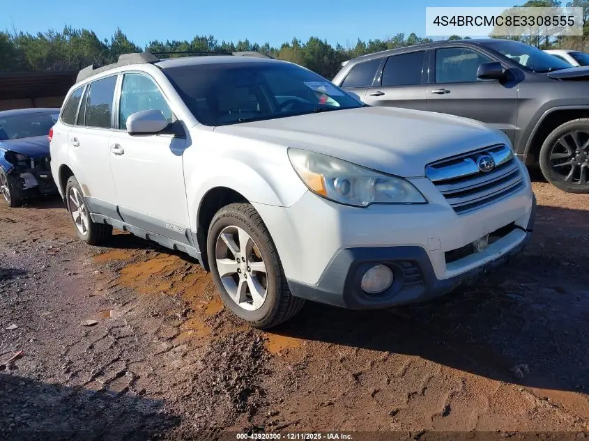 4S4BRCMC8E3308555 2014 Subaru Outback 2.5I Limited