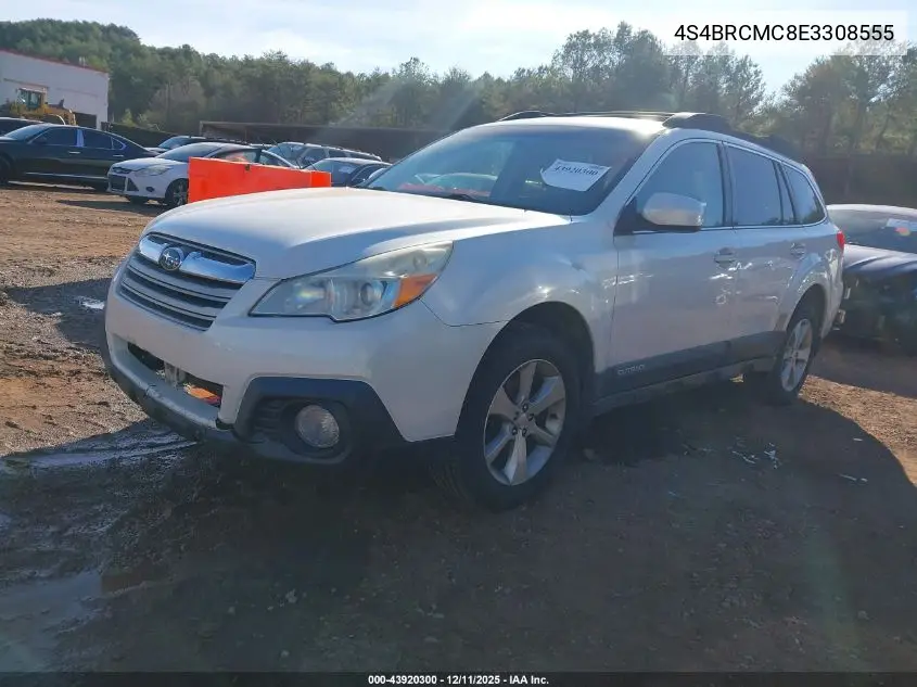 4S4BRCMC8E3308555 2014 Subaru Outback 2.5I Limited