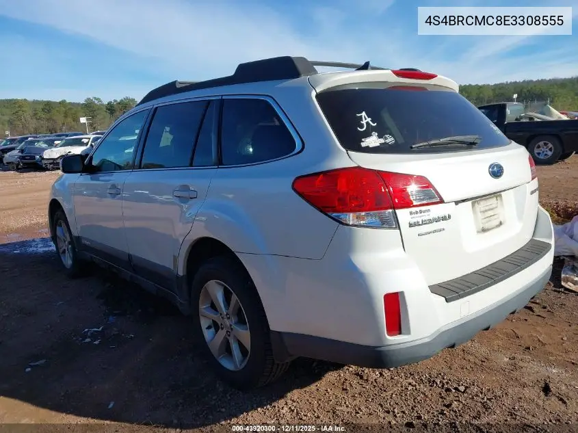 4S4BRCMC8E3308555 2014 Subaru Outback 2.5I Limited