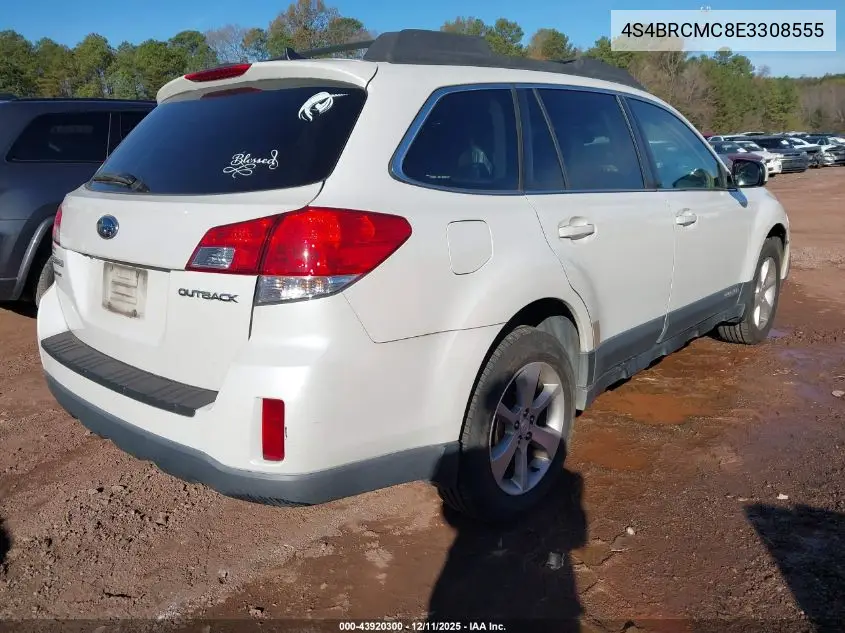 4S4BRCMC8E3308555 2014 Subaru Outback 2.5I Limited