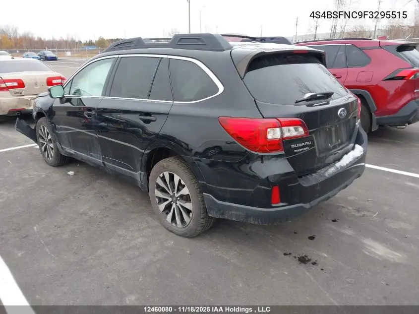 4S4BSFNC9F3295515 2015 Subaru Outback 3.6R Limited