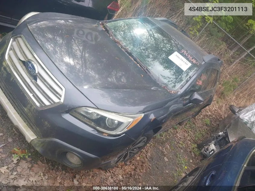 4S4BSEJC3F3201113 2015 Subaru Outback 3.6R Limited