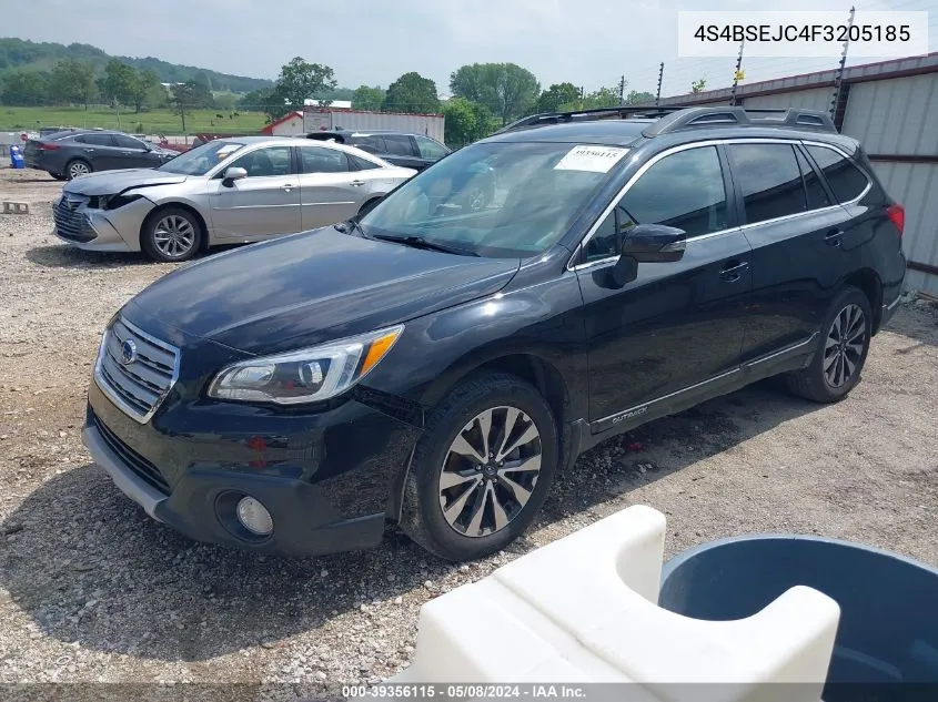 2015 Subaru Outback 3.6R Limited VIN: 4S4BSEJC4F3205185 Lot: 39356115