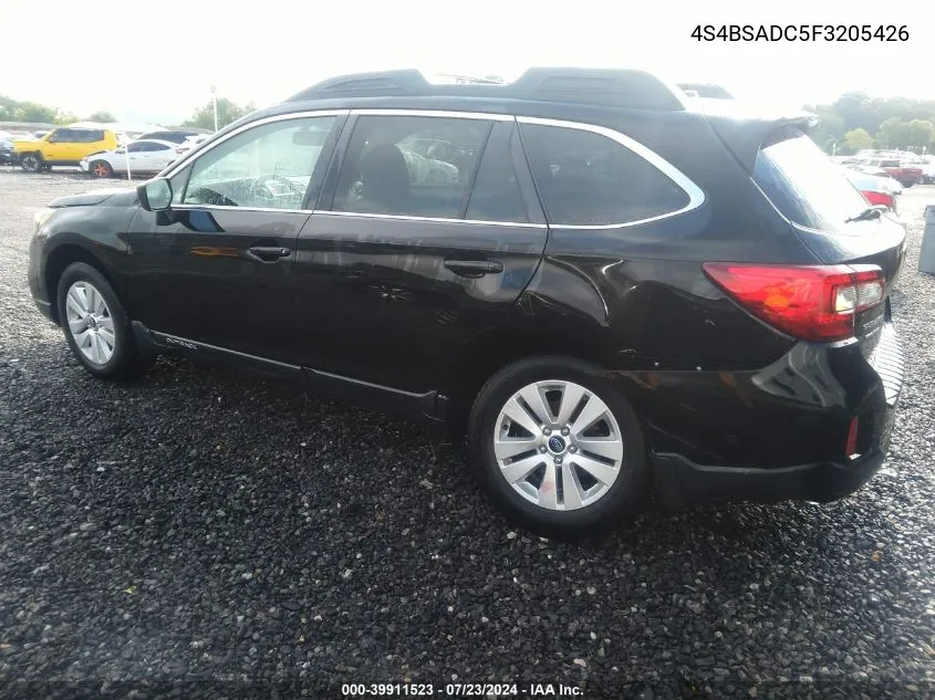 4S4BSADC5F3205426 2015 Subaru Outback 2.5I Premium