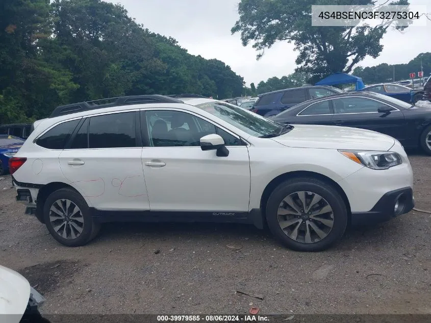 2015 Subaru Outback 3.6R Limited VIN: 4S4BSENC3F3275304 Lot: 39979585