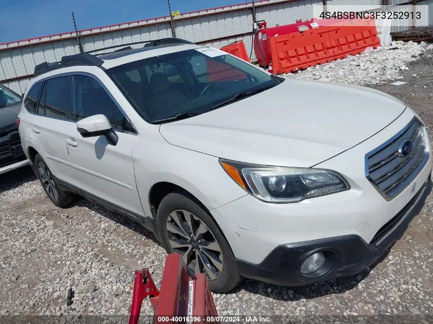 4S4BSBNC3F3252913 2015 Subaru Outback 2.5I Limited