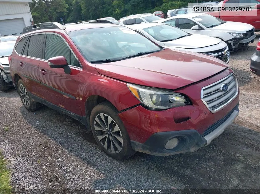 4S4BSALC9F3229701 2015 Subaru Outback 2.5I Limited