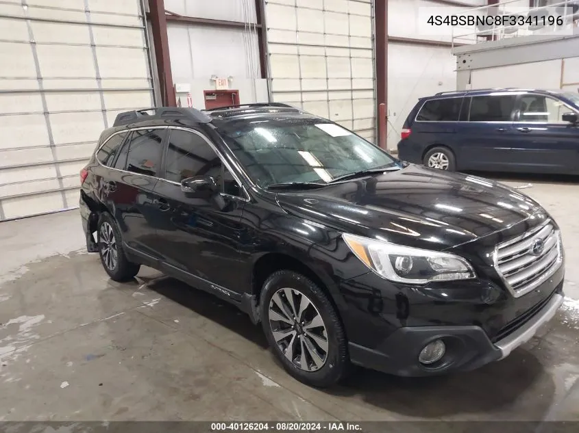 2015 Subaru Outback 2.5I Limited VIN: 4S4BSBNC8F3341196 Lot: 40126204