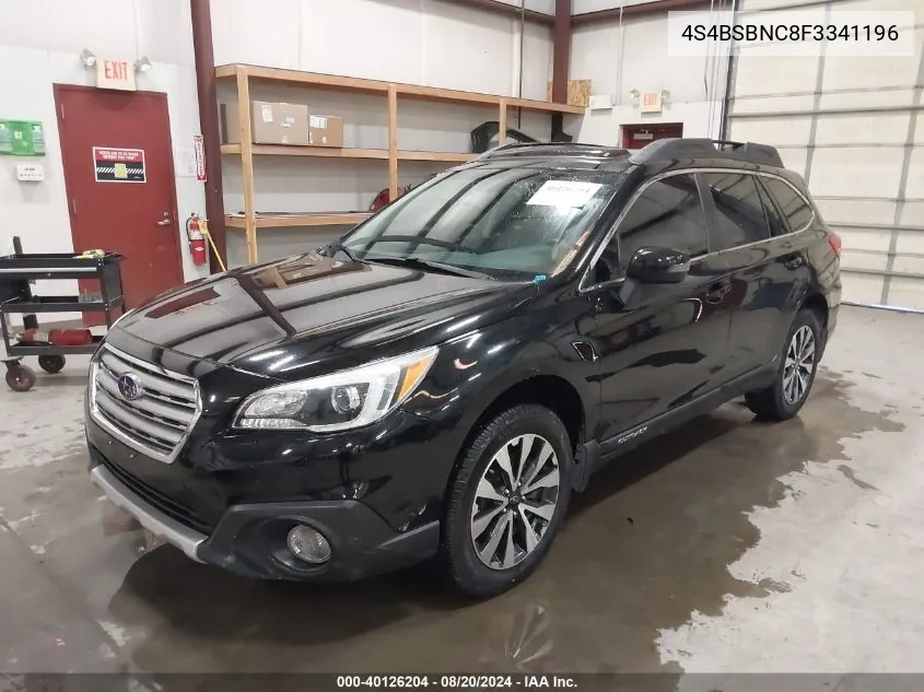 4S4BSBNC8F3341196 2015 Subaru Outback 2.5I Limited