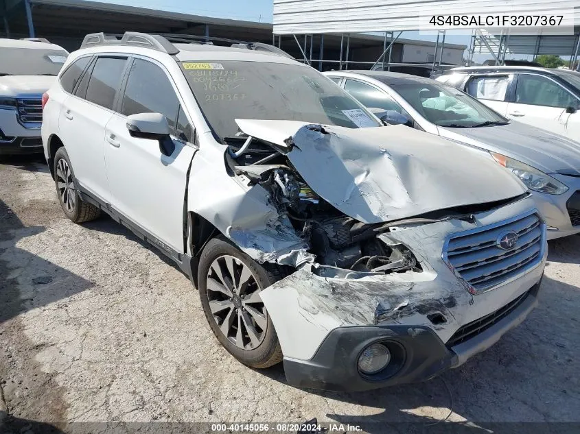 2015 Subaru Outback 2.5I Limited VIN: 4S4BSALC1F3207367 Lot: 40145056