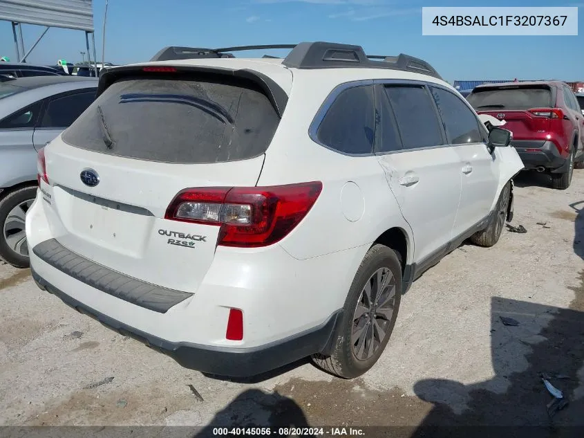 2015 Subaru Outback 2.5I Limited VIN: 4S4BSALC1F3207367 Lot: 40145056