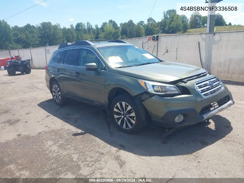 4S4BSBNC9F3336508 2015 Subaru Outback 2.5I Limited