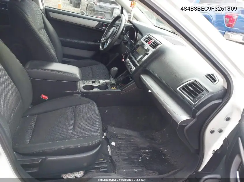 4S4BSBEC9F3261809 2015 Subaru Outback 2.5I Premium