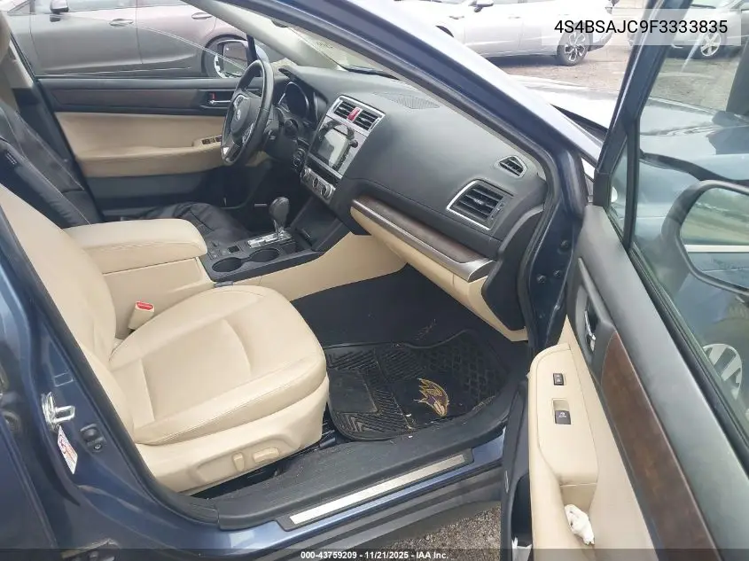 4S4BSAJC9F3333835 2015 Subaru Outback 2.5I Limited