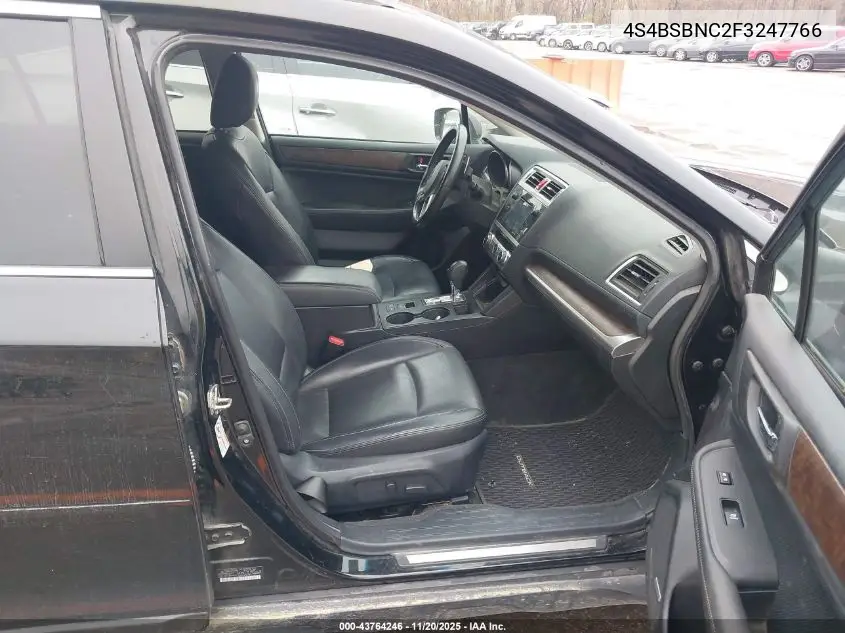 4S4BSBNC2F3247766 2015 Subaru Outback 2.5I Limited